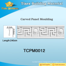 New design pu cornice crown moulding